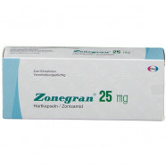 Купить Зонегран (Зонисамид) 25 мг Франция капсулы №14 в Челябинске