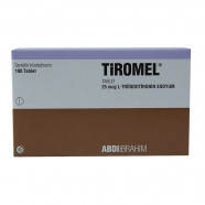 Купить Тиромель (Tiromel, Цитомель, Лиотиронин) табл. 25мкг №100 (100 штук) в Тюмени